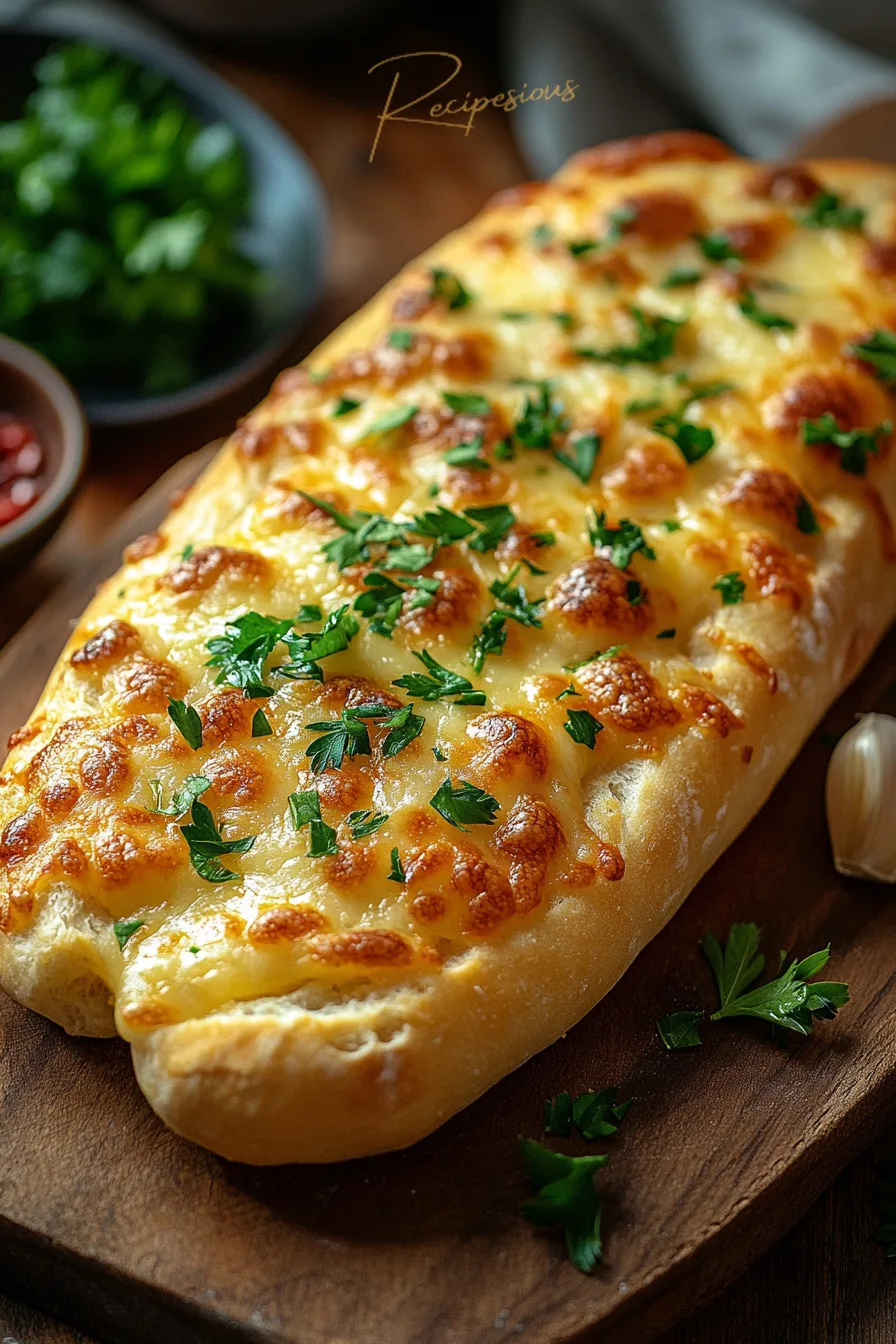 cunetto's garlic cheese bread recipe - thumbnail