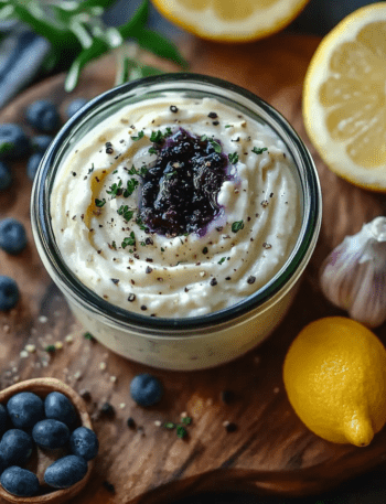 Instructions for Blue Jam Garlic Aioli Recipe Mayonnaise