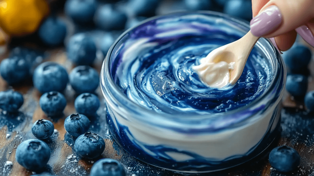 Ingredients for Blue Jam Garlic Aioli Recipe Mayonnaise