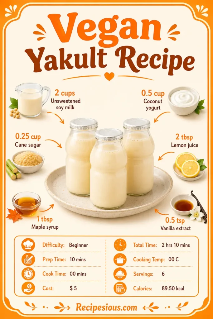 Yakult recipe vegan2