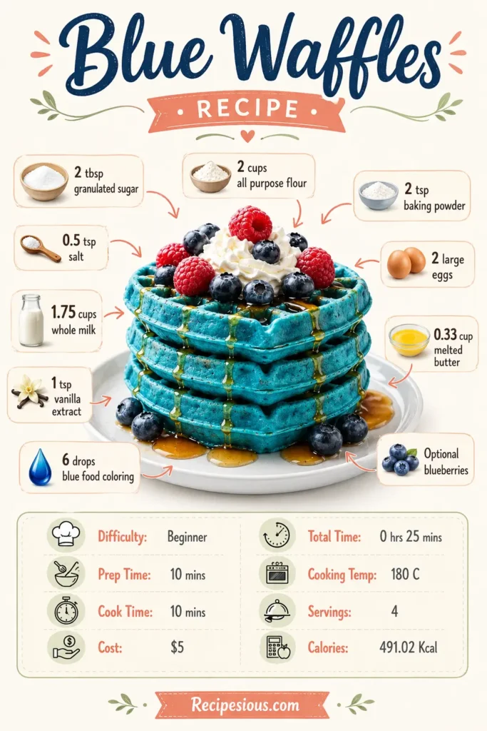 Blue waffles recipe1