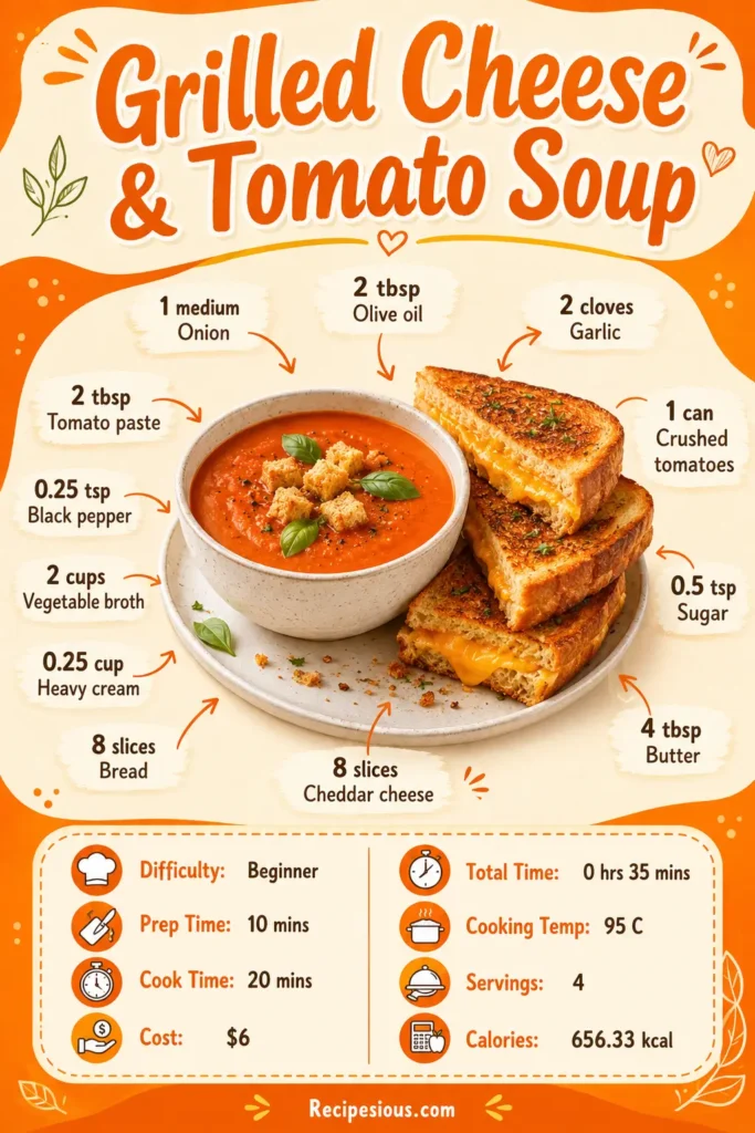 Grilled Cheese & Tomato Soup2