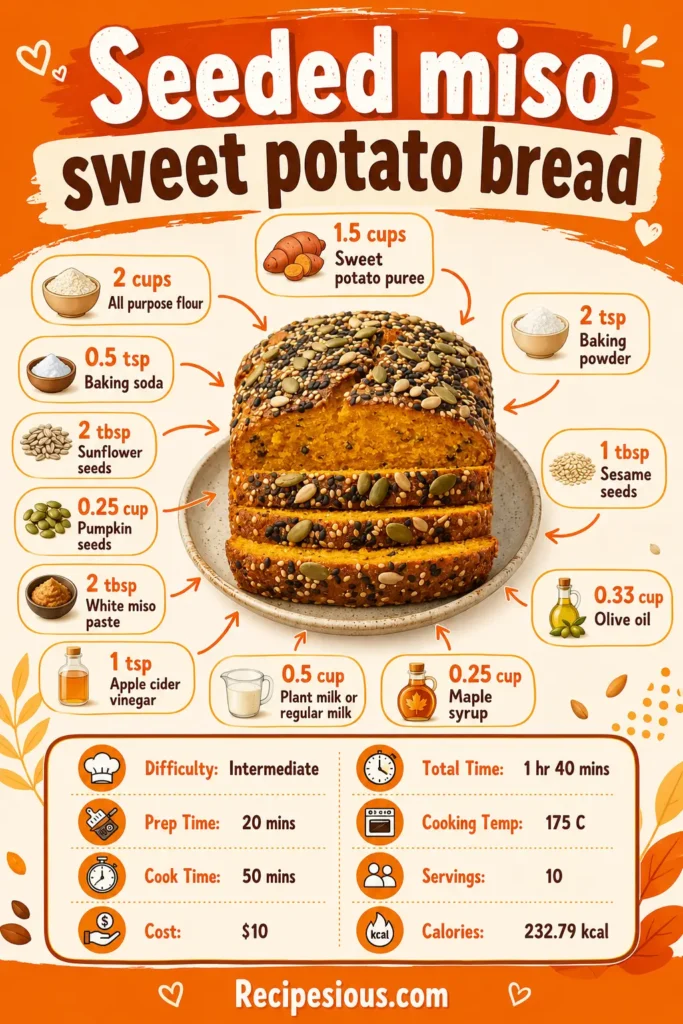 Seeded miso sweet potato bread recipe2