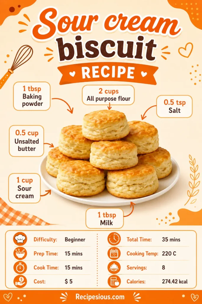 Sour cream biscuit recipe2