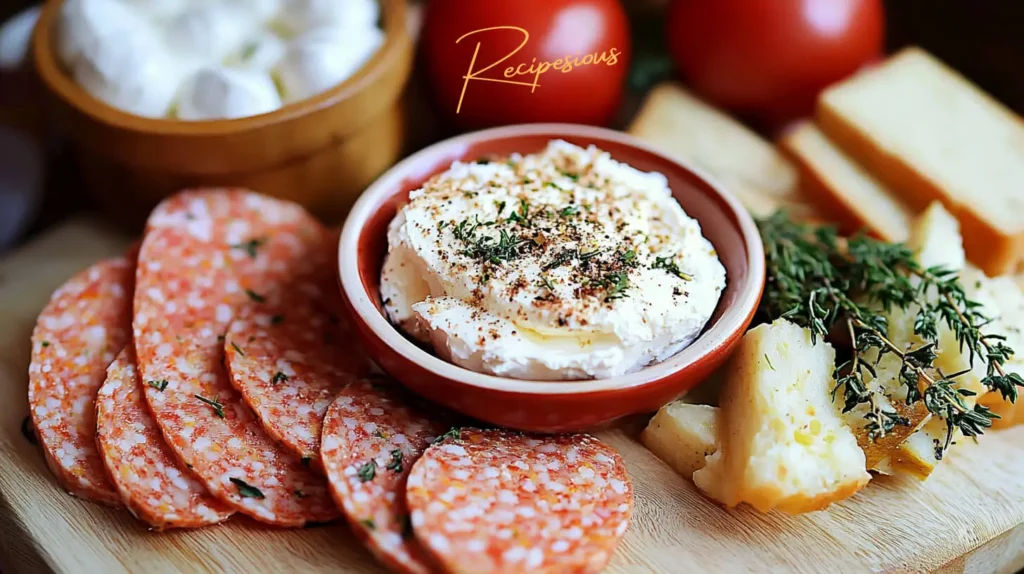 Storage and make ahead - cream cheese and vegetable recipe