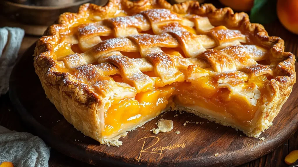 Storage and make ahead - peach pie with canned peaches recipe