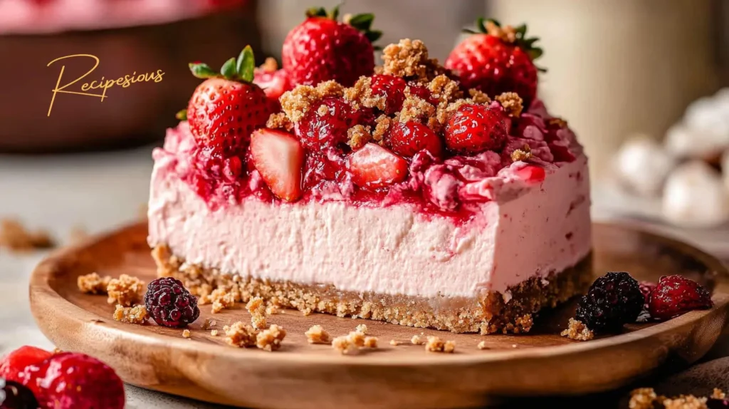 Storage and make ahead - strawberry crunch cheesecake recipe