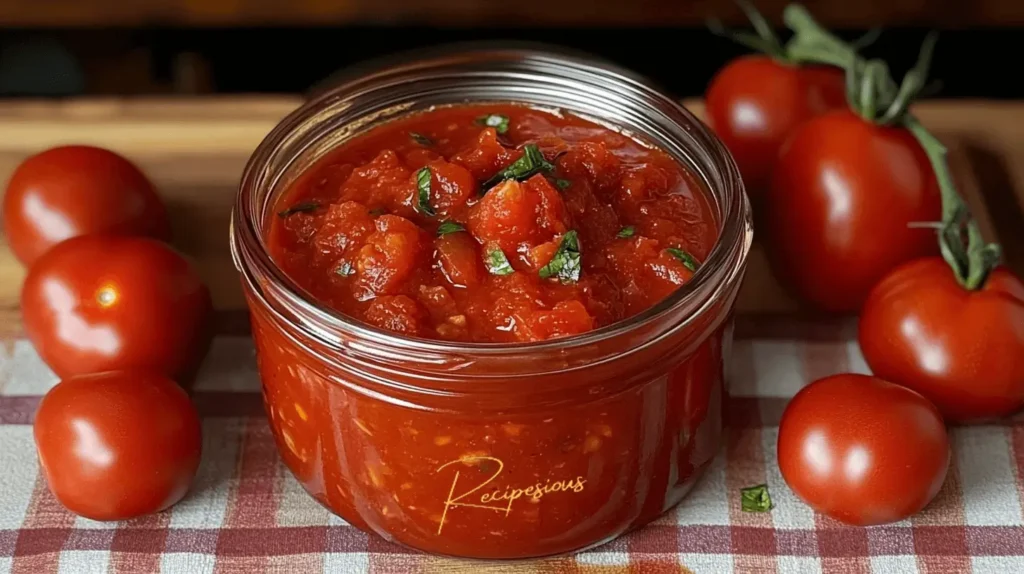 Storage and make ahead - tomato sauce recipe with fresh tomatoes without sugar recipe