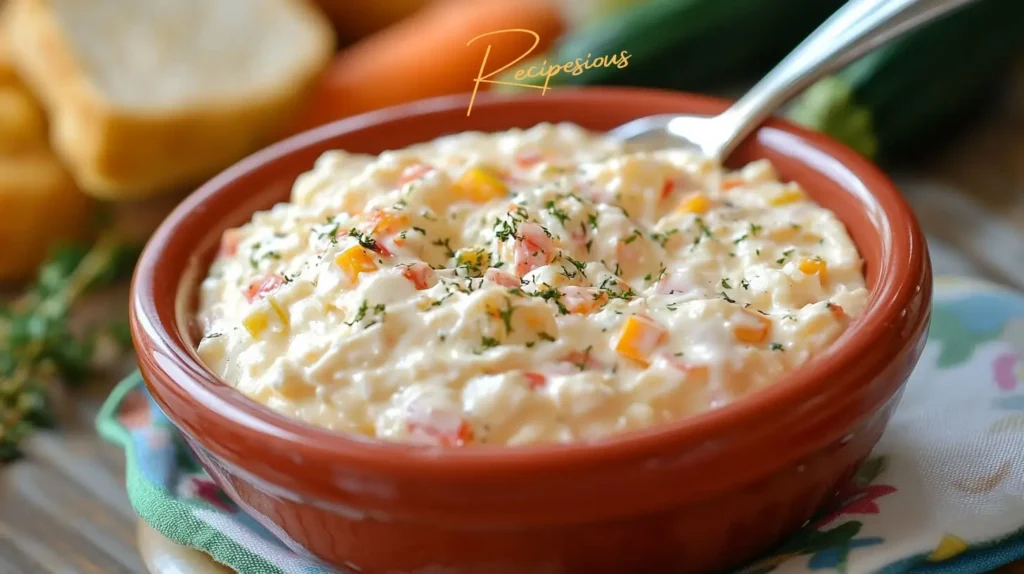 Tips for success - cream cheese and vegetable recipe