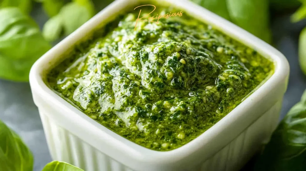 Tips for success - pesto recipe without pine nuts