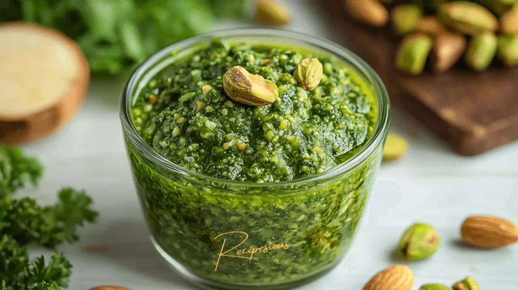 Tips for success - pistachio pesto recipe