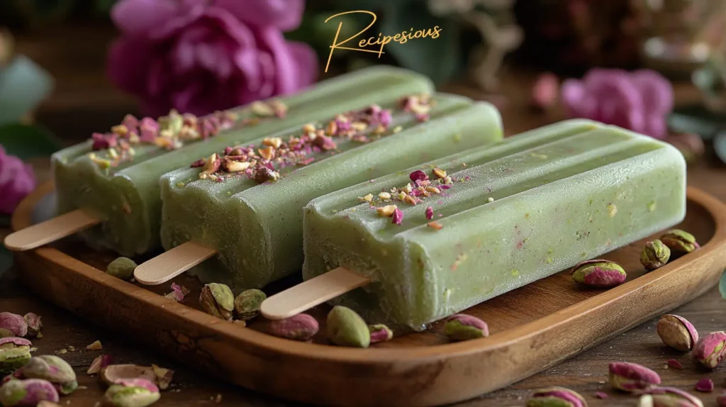 Tips for success - pistachio popsicles recipe