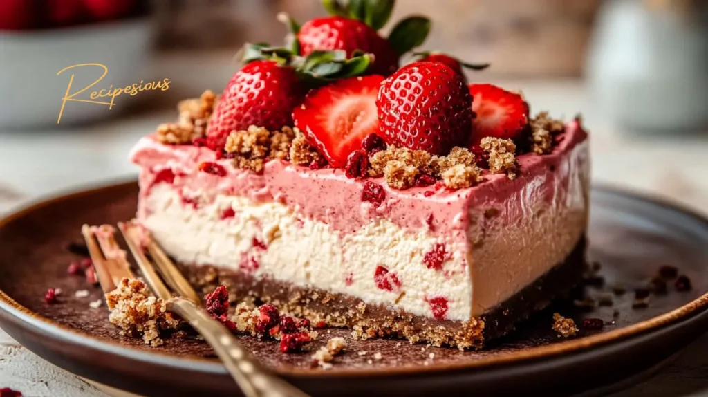 Tips for success - strawberry crunch cheesecake recipe