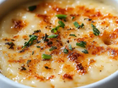 crab brulee recipe pin