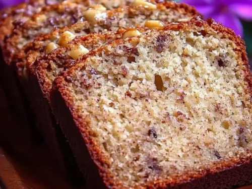 hawaiian banana bread recipe pin
