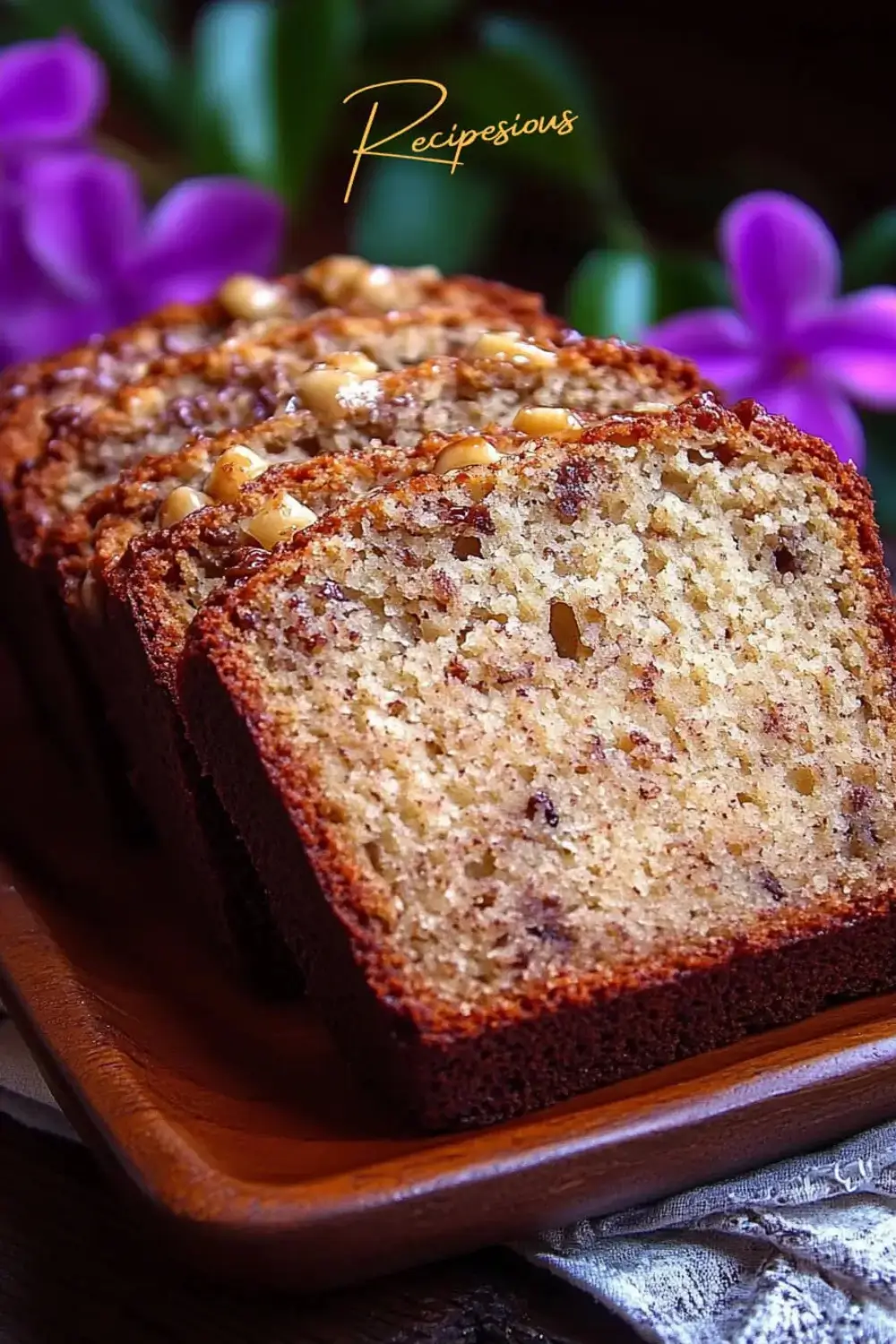 Hawaiian banana bread recipe