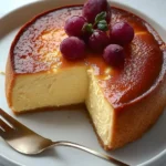 loaf pan basque cheesecake recipe pin