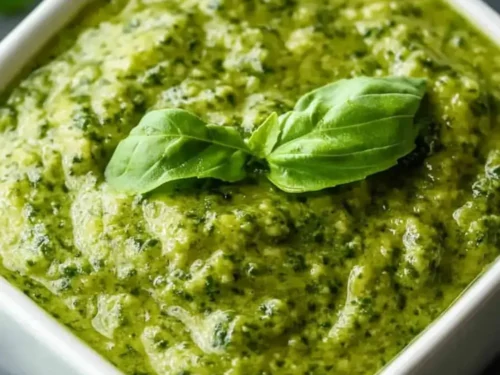 pesto recipe without pine nuts pin