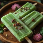 pistachio popsicles recipe pin
