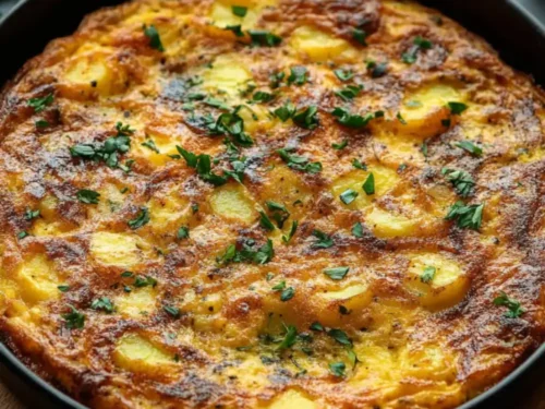 turnips and potatoes frittata recipe oven pin